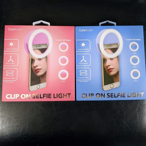Other - Selfie Clip-On Lights NIB (2 items)